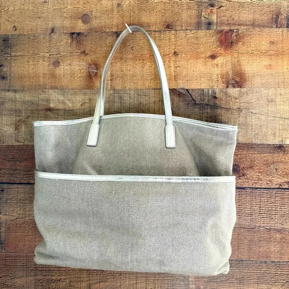 Micheal Kors Metallic Tweed Tote Bag - Picture 2 of 10